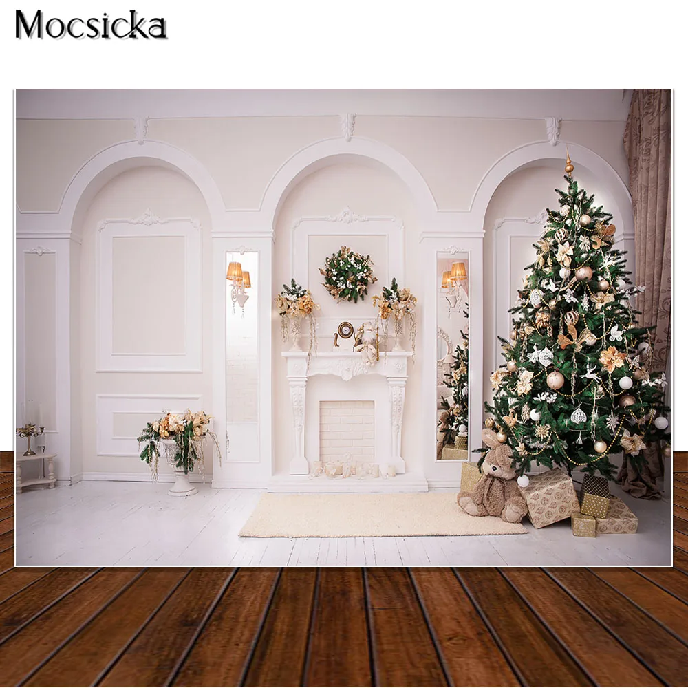 MOCSICKA белый фон для фотосъемки с изображением рождественской комнаты изогнутой двери камина рождественской елки Декор реквизит для фотосъемки фон для студийной будки
MOCSICKA белый фон для фотосъемки с изображением рождественской комнаты изогнутой двери камина рождественской елки Декор реквизит для фотосъемки фон для студийной будки
