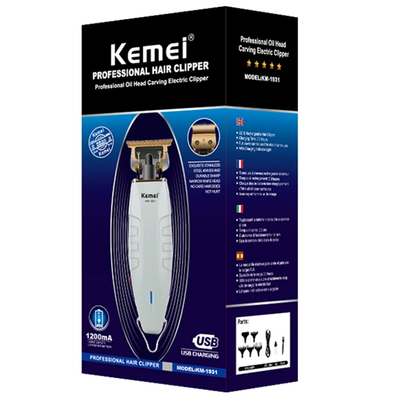 Professional rechargeable hair clipper barber t-outliner cordless hair trimmer men's powerful electric hair cutter machine
Professional rechargeable hair clipper barber t-outliner cordless hair trimmer men's powerful electric hair cutter machine