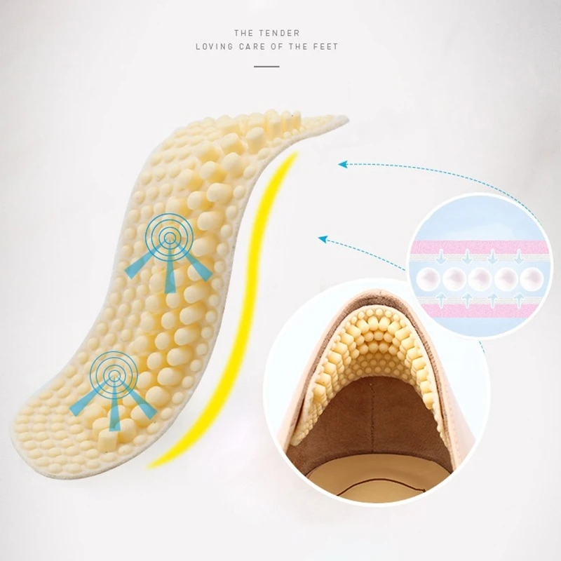 3 Pairs of High-Heeled Insoles, High-Heeled Silicone Self-Adhesive Stickers 
3 Pairs of High-Heeled Insoles, High-Heeled Silicone Self-Adhesive Stickers