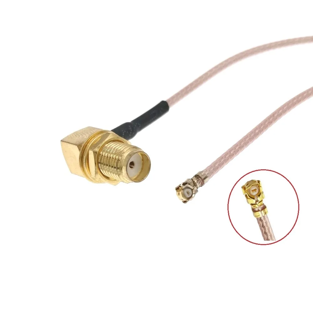 Переходная антенна RG178 IPX UFL Mini PCI на SMA под прямым углом, Wi-Fi кабель 6 дюймов, 8 дюймов, 2 шт.
Переходная антенна RG178 IPX UFL Mini PCI на SMA под прямым углом, Wi-Fi кабель 6 дюймов, 8 дюймов, 2 шт.