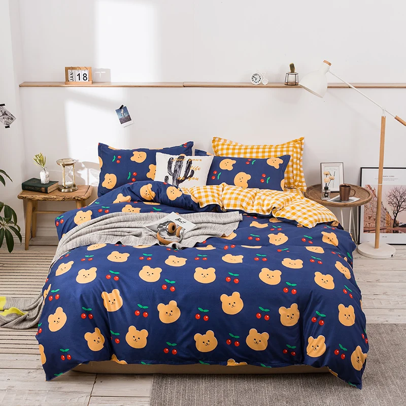 Modern style Quilt Cover Flat Sheet Pillow Cases set 3/4/5PCS home Soft comfortable bedding set
Modern style Quilt Cover Flat Sheet Pillow Cases set 3/4/5PCS home Soft comfortable bedding set