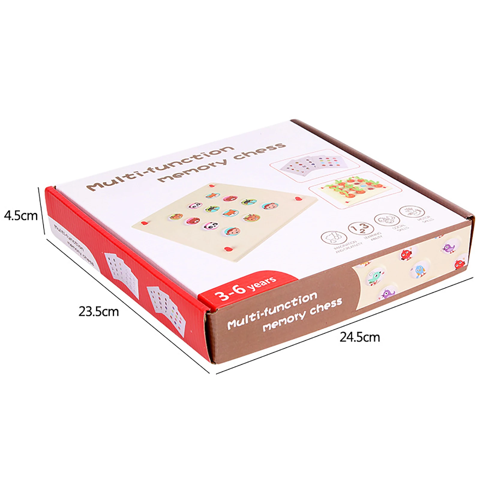 Kids Brain Math Toy Memory Toys Carrot Memory Chess with Cartoon Cards Early Learning Memory Training Matching Game for Kids
Kids Brain Math Toy Memory Toys Carrot Memory Chess with Cartoon Cards Early Learning Memory Training Matching Game for Kids