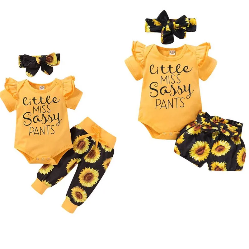 3Pcs Newborn Baby Girl Clothes Sets 0-24M Sunflowers Short Sleeve Romper Pants Outfit Summer
3Pcs Newborn Baby Girl Clothes Sets 0-24M Sunflowers Short Sleeve Romper Pants Outfit Summer