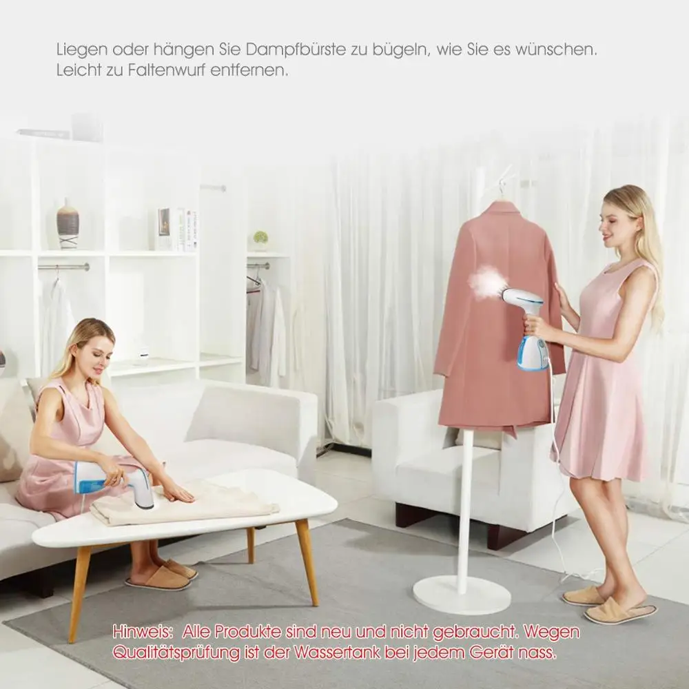 280ml Handheld Fabric Steamer 15 Seconds Fast-Heat 1500W Powerful Garment Steamer for Home Travelling Portable Steam Iron Hot
280ml Handheld Fabric Steamer 15 Seconds Fast-Heat 1500W Powerful Garment Steamer for Home Travelling Portable Steam Iron Hot