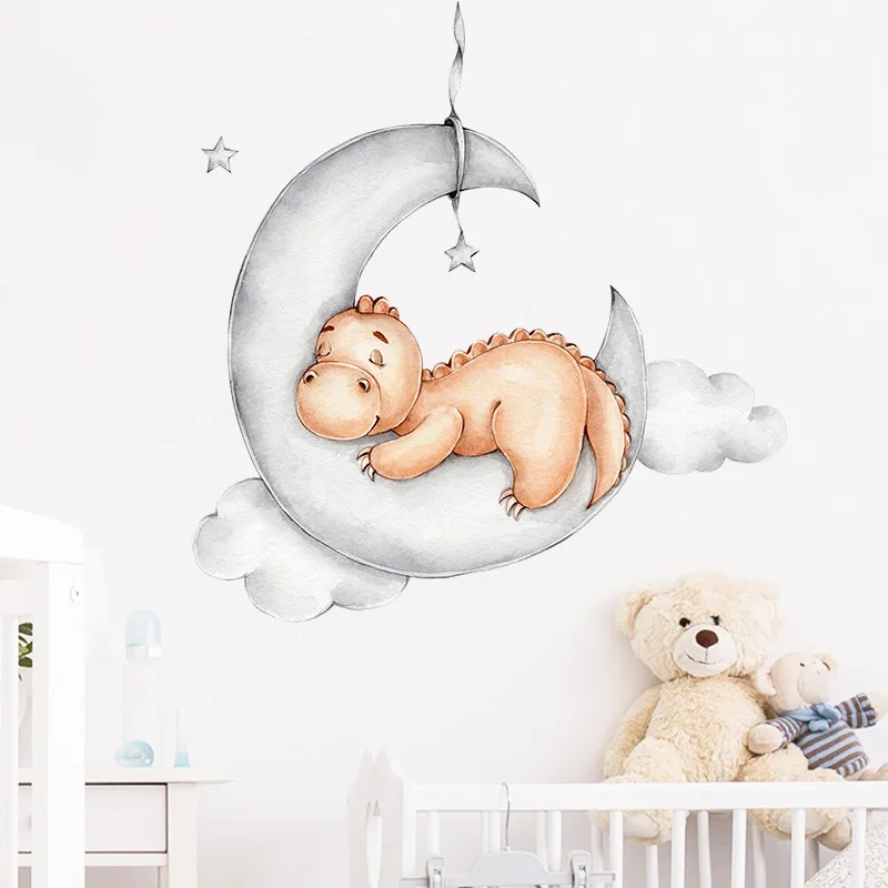 Cute Animal On The Moon Wall Stickers For Kids Room Decoration Accessories Removable Wallpaper Waterproof Wall Decal For Nursery 
Cute Animal On The Moon Wall Stickers For Kids Room Decoration Accessories Removable Wallpaper Waterproof Wall Decal For Nursery