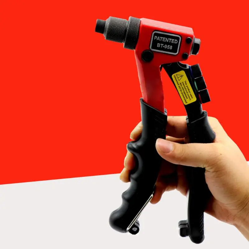 Manual Pulling Riveter Blind Heavy Hand Pull Nut Tool M2.4 M3.2 M4 M4.8 Cordless Riveting Machine Pliers Kit 
Manual Pulling Riveter Blind Heavy Hand Pull Nut Tool M2.4 M3.2 M4 M4.8 Cordless Riveting Machine Pliers Kit