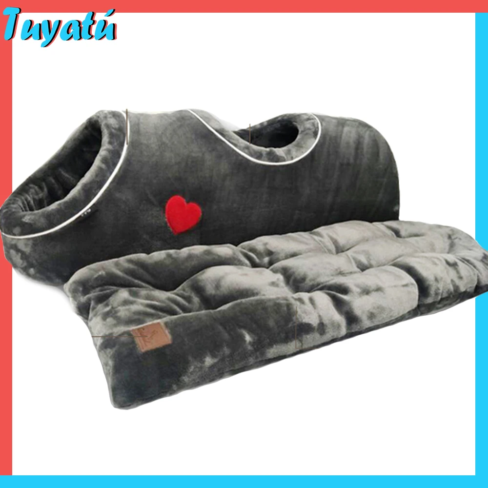 Winter Warm Pet Cat Bed House Cave for Cats Bed Mat Tunnel for Small Dog Beds House for Cats Sofa Pet Winter Products Beds
Winter Warm Pet Cat Bed House Cave for Cats Bed Mat Tunnel for Small Dog Beds House for Cats Sofa Pet Winter Products Beds