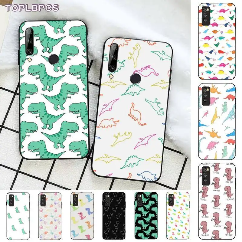 TOPLBPCS Cute Dinosaur Baby Fashion Soft black Phone Case for Huawei Honor 8 x 9 10 20 V 30 pro 10 20 lite view 7A 9lite PLAY 
TOPLBPCS Cute Dinosaur Baby Fashion Soft black Phone Case for Huawei Honor 8 x 9 10 20 V 30 pro 10 20 lite view 7A 9lite PLAY