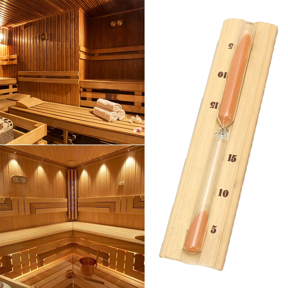 1pc Hourglass Timer Shower Steam Room Sauna Accessories Wooden Sauna Hourglass 15 Minutes Sand Timer Countdown Accurate Timing
1pc Hourglass Timer Shower Steam Room Sauna Accessories Wooden Sauna Hourglass 15 Minutes Sand Timer Countdown Accurate Timing