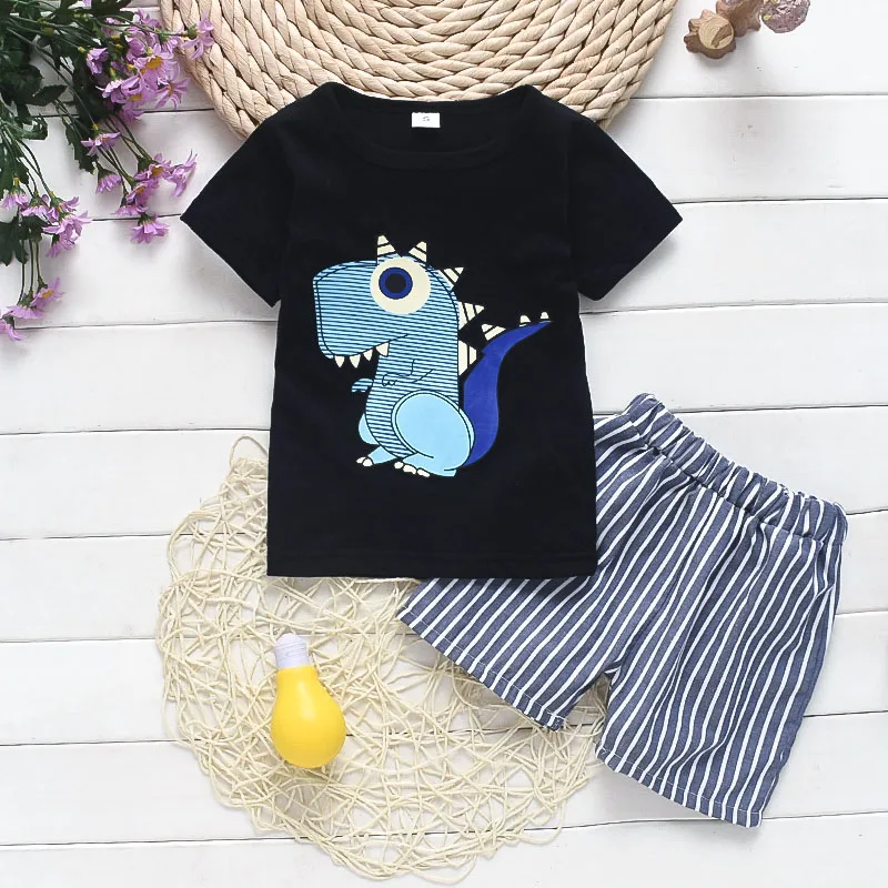 Baby Boys Clothing Boys Outfits Fashion Cotton Dinosaur Style Clothing T-shirts+shorts 2pcs Baby Boys Summer Clothing Set
Baby Boys Clothing Boys Outfits Fashion Cotton Dinosaur Style Clothing T-shirts+shorts 2pcs Baby Boys Summer Clothing Set