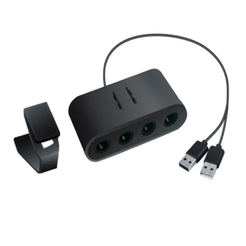 Адаптер контроллера GameCube 2 в 1 преобразователь для Wi-Fi и U-ПК WiiU Nintendo Switch ДЛЯ NS |