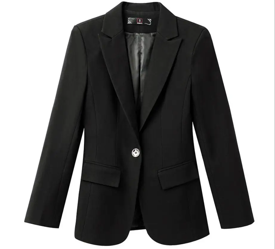 Spring Autumn Womens Elegant Blazers Slim Fit Business Suit Jackets Office Lady Wear Female Sexy Single Button Tops S177
Spring Autumn Womens Elegant Blazers Slim Fit Business Suit Jackets Office Lady Wear Female Sexy Single Button Tops S177