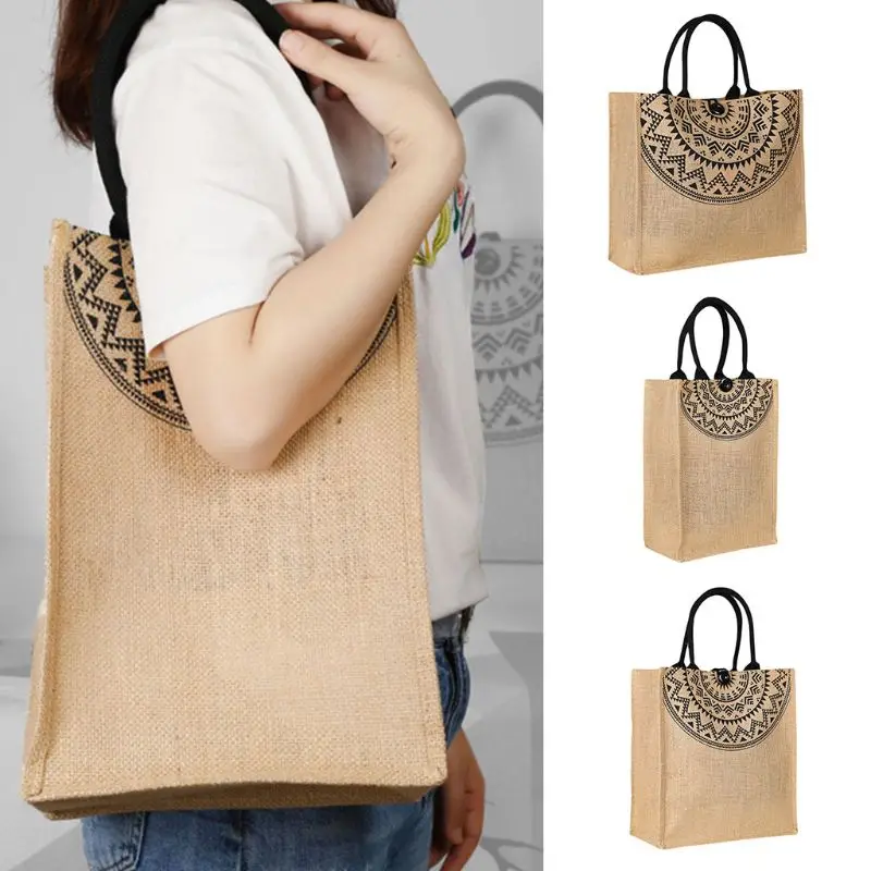 2022 New Fashion Women Lady Casual Linen Shoulder Shopping Tote Bag Female Multifunction Beach Satchel School Handbag Bags S/m/l
2022 New Fashion Women Lady Casual Linen Shoulder Shopping Tote Bag Female Multifunction Beach Satchel School Handbag Bags S/m/l