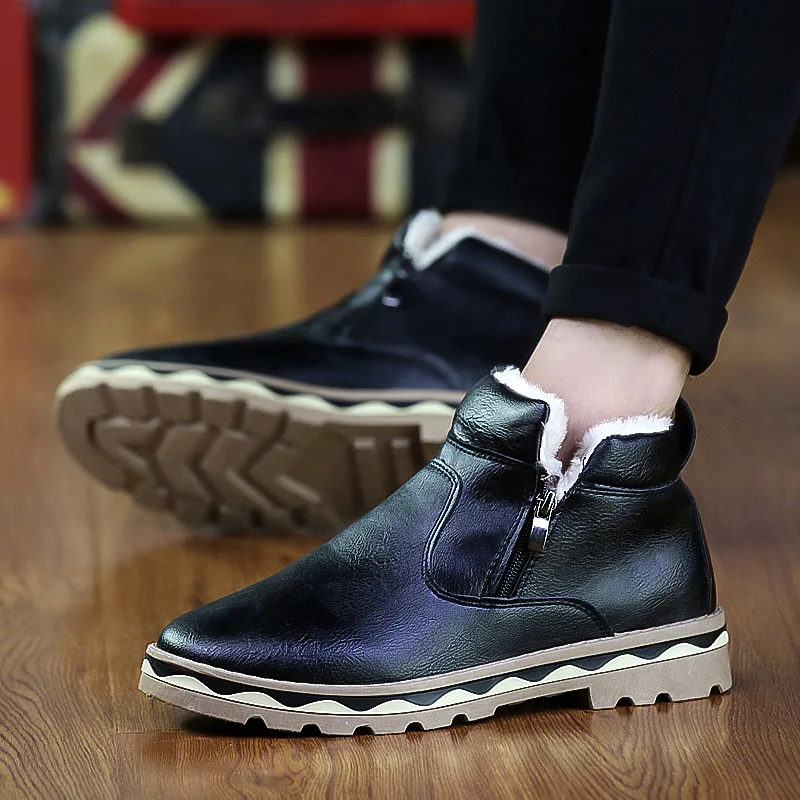2021 Early Winter New British Style Boots for Man Comfortable Plush Thickening Low Heel Shallow Casual Snow Boots for Outdoor
2021 Early Winter New British Style Boots for Man Comfortable Plush Thickening Low Heel Shallow Casual Snow Boots for Outdoor