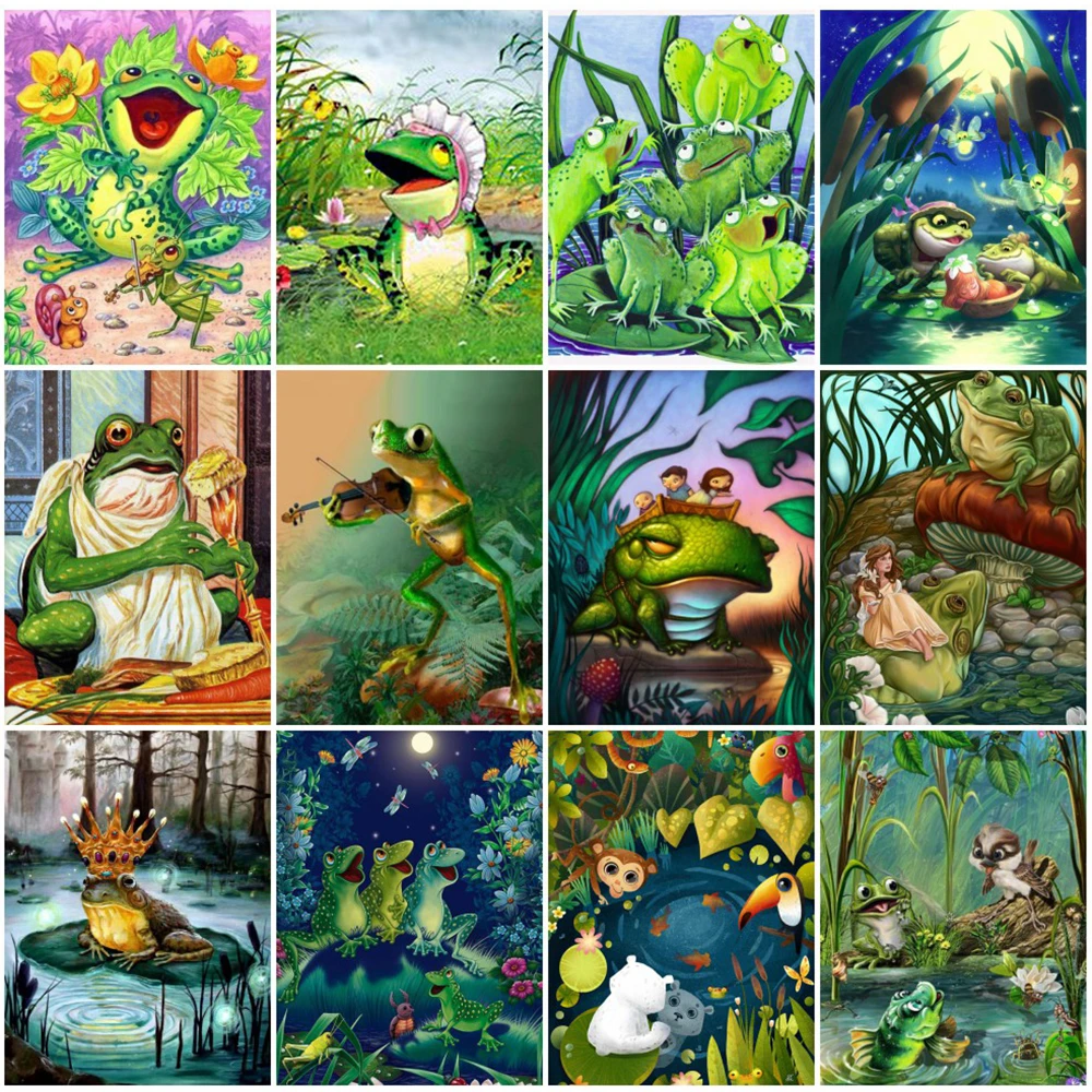 Diamond Embroidery Kids Room Decor Diy Paint Frog Prince Cartoon Jewel Cross Stitch Nursery Decor Arts and Crafts Kit for Adults
Diamond Embroidery Kids Room Decor Diy Paint Frog Prince Cartoon Jewel Cross Stitch Nursery Decor Arts and Crafts Kit for Adults
