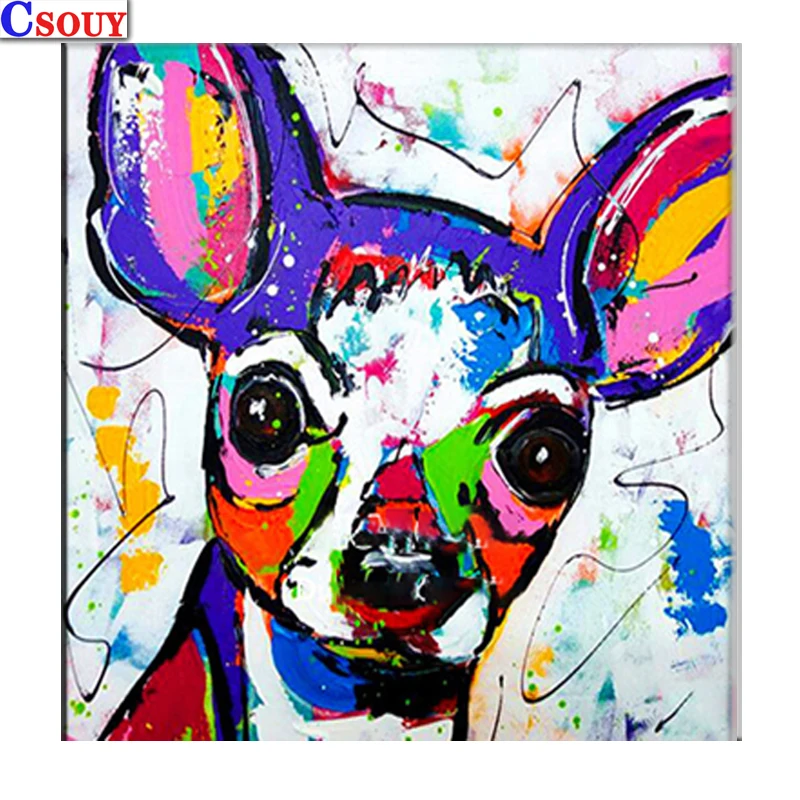 5D Diy Diamond Mosaic Colored Dog Animals Diamond Painting Drawing Full Square Round Drill Diamond Embroidery Cross Stitch Decor
5D Diy Diamond Mosaic Colored Dog Animals Diamond Painting Drawing Full Square Round Drill Diamond Embroidery Cross Stitch Decor