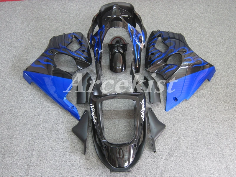 Новый комплект обтекателей для мотоцикла ABS, подходит для Kawasaki Ninja ZX-6R ZX6R 636 2000 2001 00 01 02, кузов с синим пламенем
Новый комплект обтекателей для мотоцикла ABS, подходит для Kawasaki Ninja ZX-6R ZX6R 636 2000 2001 00 01 02, кузов с синим пламенем