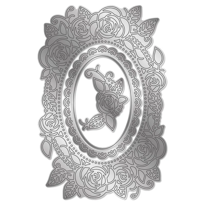 Metal Cutting Dies Decorative Rose Frame Irregular Shape For DIY Scrapbooking Embossing Album Paper Cards Dies 2021 New
Metal Cutting Dies Decorative Rose Frame Irregular Shape For DIY Scrapbooking Embossing Album Paper Cards Dies 2021 New