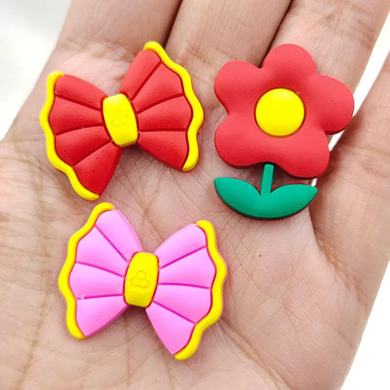 10 шт./лот Новое поступление Kawaii мягкие банты из ПВХ цветы для девочек DIY повязка на голову шпилька для волос бант аксессуары
10 шт./лот Новое поступление Kawaii мягкие банты из ПВХ цветы для девочек DIY повязка на голову шпилька для волос бант аксессуары