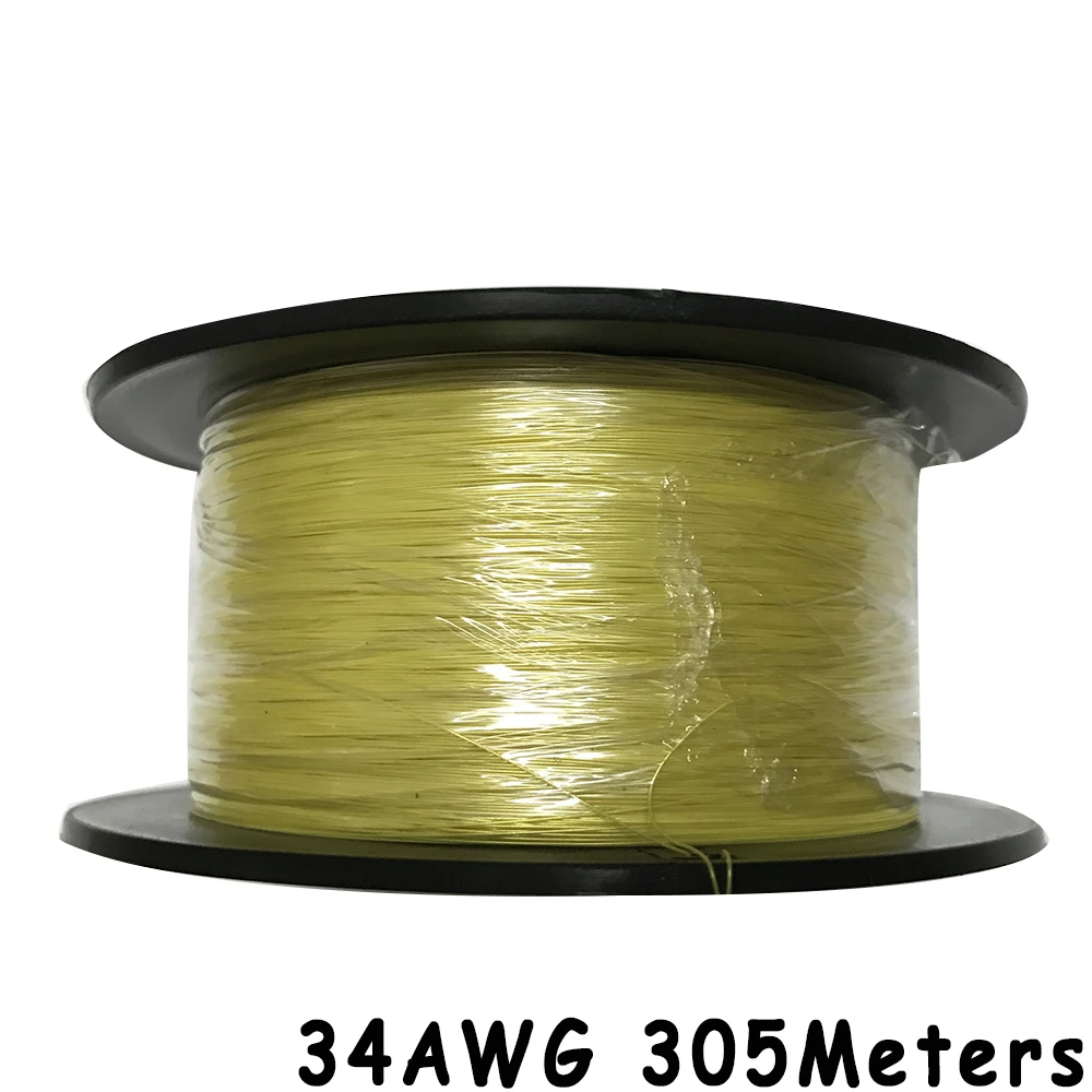 

Silver Plated OK Wire Welding Maintenance Line Flying Cable PCB 34AWG UL1423 High Temperature Silver Plated Jumper Line