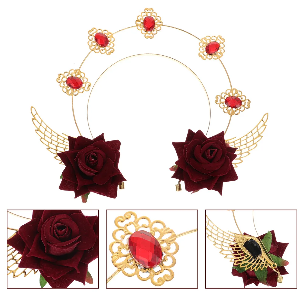 1Pc Female Crown Elegant Tiara Head Jewelry Headbands for Prom 
1Pc Female Crown Elegant Tiara Head Jewelry Headbands for Prom