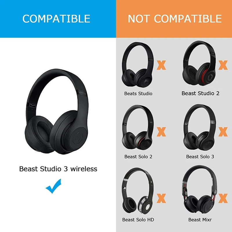 1 Pair Earphone Inner Shell Replacement for Beats Studio 3.0 Wireless Headphones Repair Parts
1 Pair Earphone Inner Shell Replacement for Beats Studio 3.0 Wireless Headphones Repair Parts