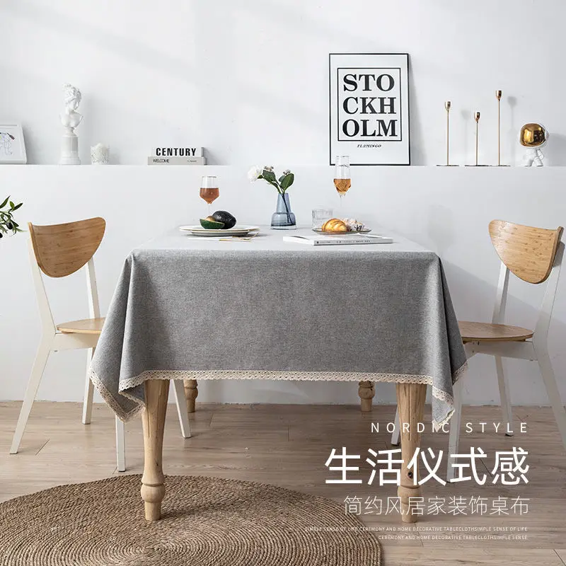 Tablecloth cotton hemp waterproof desk student cloth art solid color cover cloth Japanese tea table mat Nordic modern table
Tablecloth cotton hemp waterproof desk student cloth art solid color cover cloth Japanese tea table mat Nordic modern table