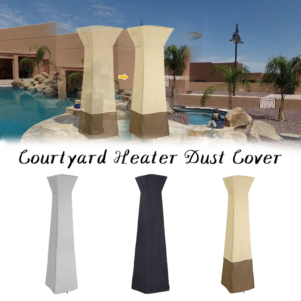 Patio Heater Cover Waterproof with Zipper Standup Outdoor Heater Covers Protects from Snow Rain Dust and Sun
Patio Heater Cover Waterproof with Zipper Standup Outdoor Heater Covers Protects from Snow Rain Dust and Sun