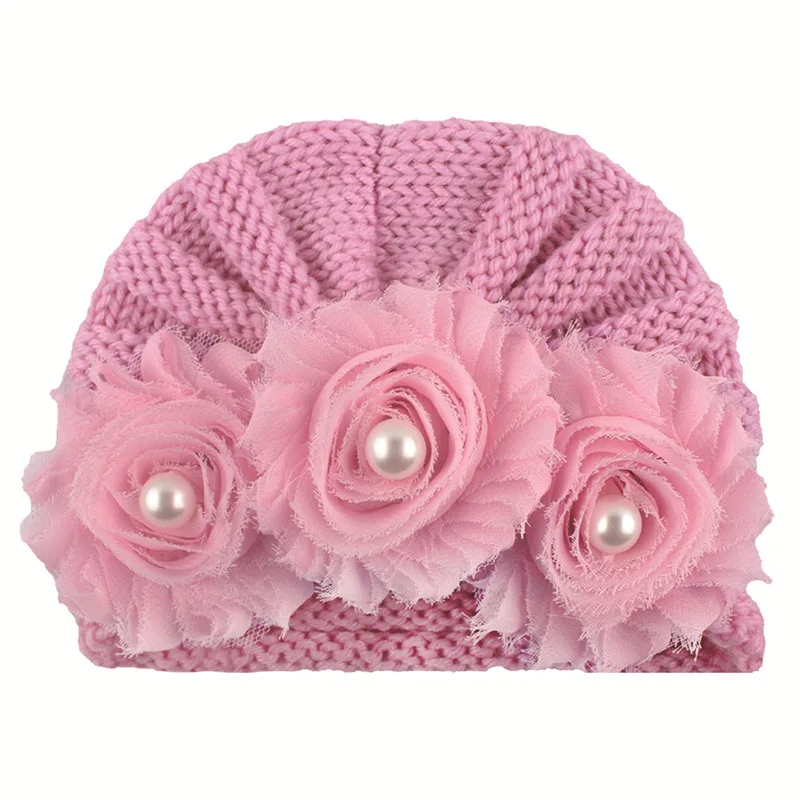 Cute Toddler Kids Hats Girls Boy Baby Winter Warm Crochet Knit Hat 2019 Brand Beanie Cap Children's Caps with flowe pearls
Cute Toddler Kids Hats Girls Boy Baby Winter Warm Crochet Knit Hat 2019 Brand Beanie Cap Children's Caps with flowe pearls