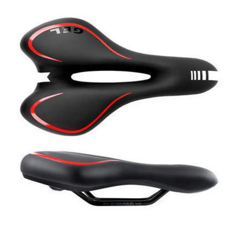 1 Pc Bike Saddle Silicone Cushion PU Leather Surface Silica Filled Silica Gel Comfortable Cycling Seat Shockproof Bicycle Saddle
1 Pc Bike Saddle Silicone Cushion PU Leather Surface Silica Filled Silica Gel Comfortable Cycling Seat Shockproof Bicycle Saddle