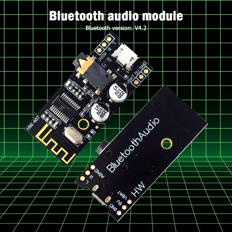 Плата аудиоресивера, совместимая с Bluetooth-совместимая с Bluetooth 4,2, стерео, MP3, стандартный Магнитный аудиоресивер, Прямая поставка
Плата аудиоресивера, совместимая с Bluetooth-совместимая с Bluetooth 4,2, стерео, MP3, стандартный Магнитный аудиоресивер, Прямая поставка