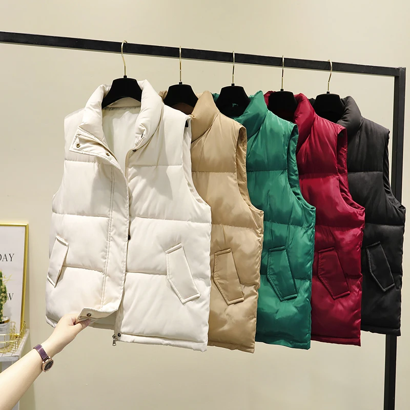 2021 Autumn Vest Coat Womens Clothing Fur Bubble Jacket Winter Coat 100% Cotton Parka Sleeves Women Fashion Clothing
2021 Autumn Vest Coat Womens Clothing Fur Bubble Jacket Winter Coat 100% Cotton Parka Sleeves Women Fashion Clothing