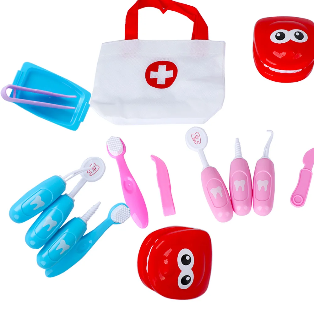 9 Piece/Set New Unisex Plastic Simulation Dentist's Set Toy Children's Educational Pretend Play Toy Gifts Classic Toys
9 Piece/Set New Unisex Plastic Simulation Dentist's Set Toy Children's Educational Pretend Play Toy Gifts Classic Toys