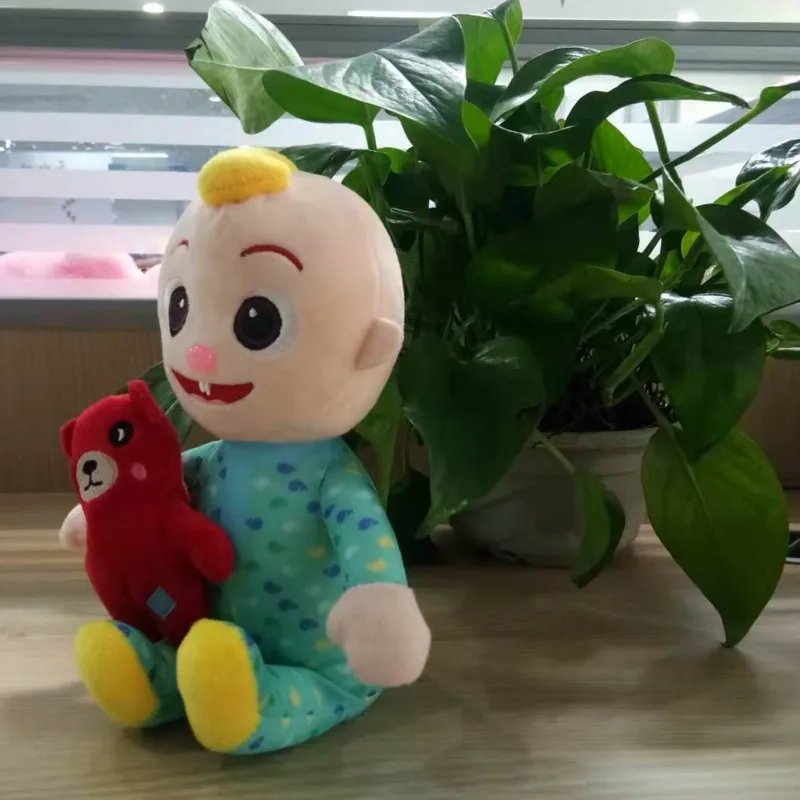 Kawaii Musical Cocomelon Stuffed Doll Cocomelon JJ Bear Dolls Can Sing JJ Family Music Toys Kids Gifts
Kawaii Musical Cocomelon Stuffed Doll Cocomelon JJ Bear Dolls Can Sing JJ Family Music Toys Kids Gifts