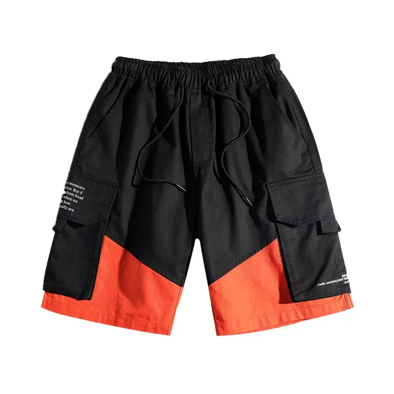 Fashion 100% Cotton Men Shorts 2021 Summer Loose Fit Casual Cargo Shorts Korean Letter Printing Multi Pocket Knee Length Shorts
Fashion 100% Cotton Men Shorts 2021 Summer Loose Fit Casual Cargo Shorts Korean Letter Printing Multi Pocket Knee Length Shorts