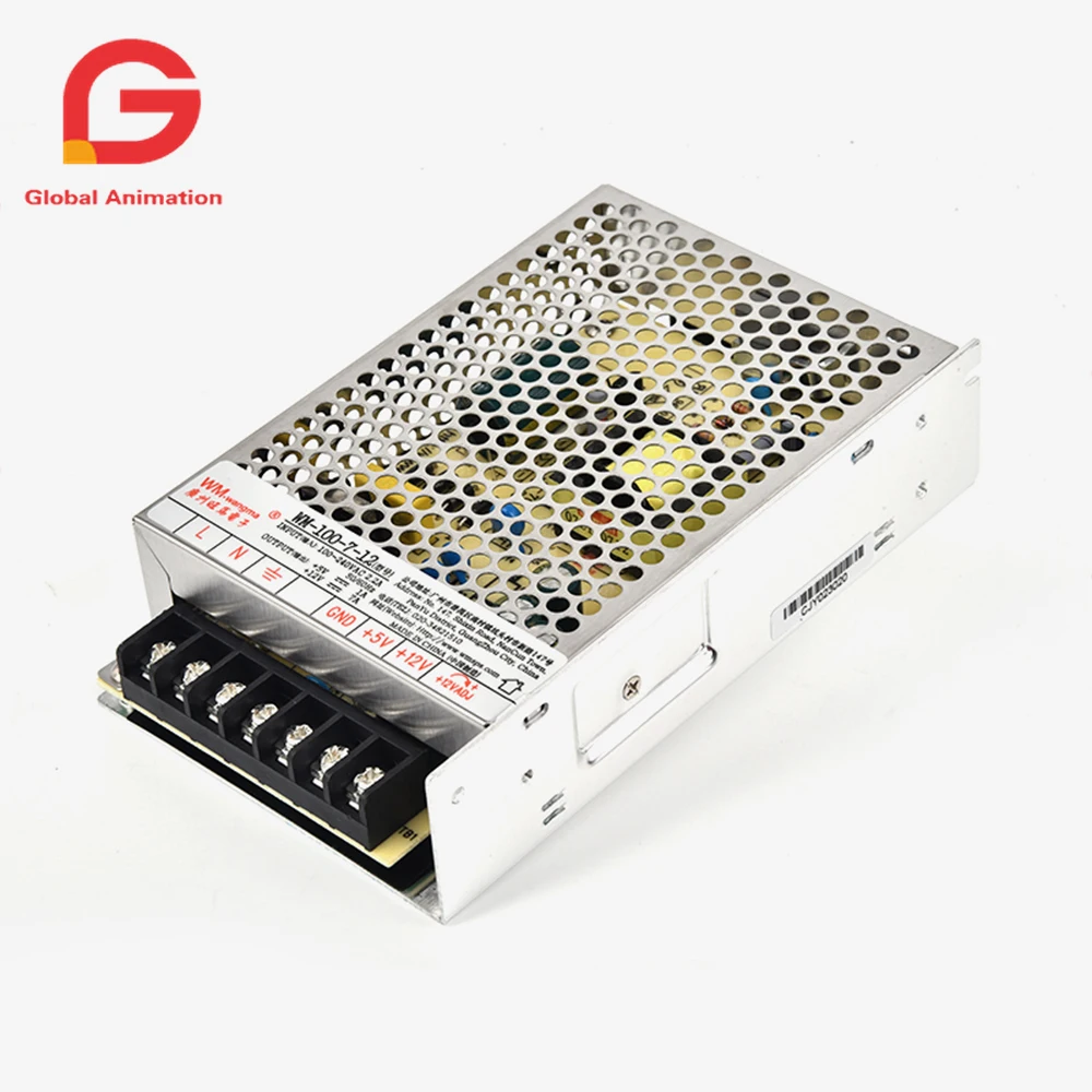 Запасные части для аркадных игр Jamma вход 110-240 В переменного тока 5 1 А 12 7 блок