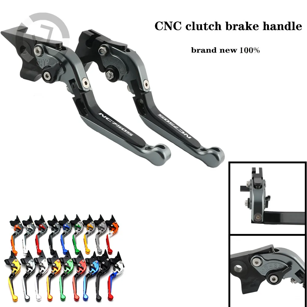 CNC Extendable Folding Motorcycle Brake Clutch Levers For HONDA NC750 NC750S NC750X NC 750 S / X 2014 2015
CNC Extendable Folding Motorcycle Brake Clutch Levers For HONDA NC750 NC750S NC750X NC 750 S / X 2014 2015