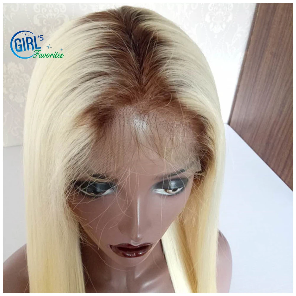 

Ombre Honey Blonde T4/613 Lace Wig 13x4x1 T Part Wigs Raw Indian Hair Bone Straight 180 Density Wig For Black Women Pre Plucked