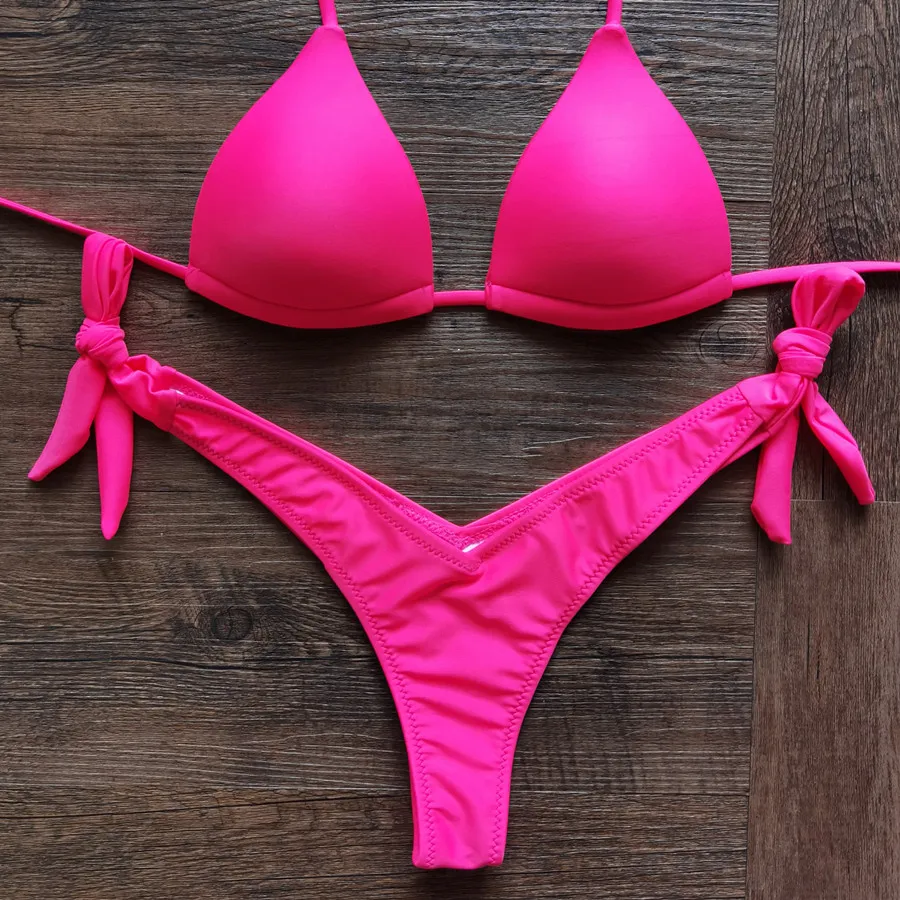 VIKINII new Rose Red Biquinis Female Swimsuits 2021 Sexy Push Up Swimwear Women Bikinis Halter Beachwear Bathers Bathing Suits
VIKINII new Rose Red Biquinis Female Swimsuits 2021 Sexy Push Up Swimwear Women Bikinis Halter Beachwear Bathers Bathing Suits