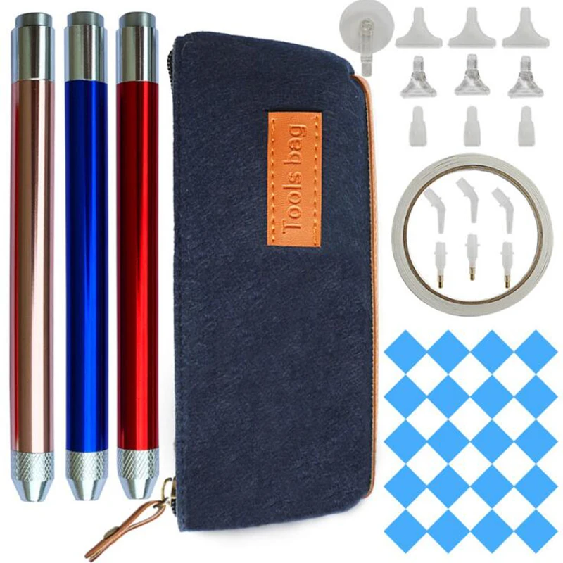 LED Diamond Painting Pen Tools Point Drill Pen Wax Storage Bags Kits Diamond Embroidery Cross Stitch Accessories
LED Diamond Painting Pen Tools Point Drill Pen Wax Storage Bags Kits Diamond Embroidery Cross Stitch Accessories