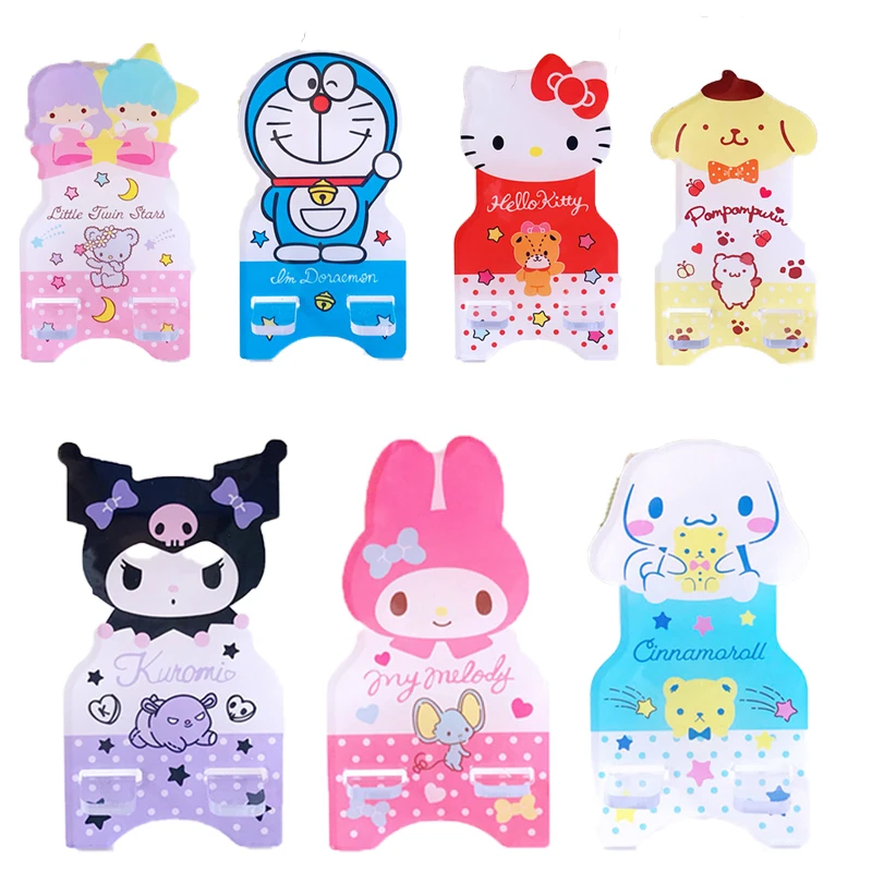 Мультяшный аниме Kittycat Melody Kuromi Cinnamorol Pomspurin Doraemon портативный Настольный сотовый телефон кронштейн детская игрушка подарок на день рождения
Мультяшный аниме Kittycat Melody Kuromi Cinnamorol Pomspurin Doraemon портативный Настольный сотовый телефон кронштейн детская игрушка подарок на день рождения