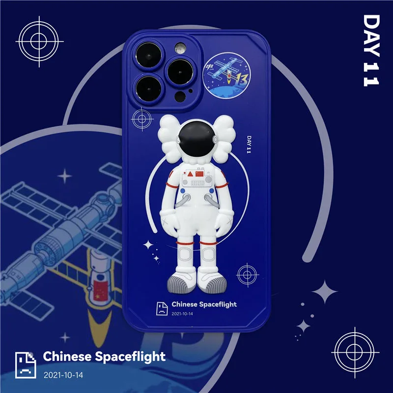 Space Astronaut Phone Case For iPhone 11 12 Pro max 13 pro Xr Xs Silicone 3D Voilent Bear Smartphone Cover Cases
Space Astronaut Phone Case For iPhone 11 12 Pro max 13 pro Xr Xs Silicone 3D Voilent Bear Smartphone Cover Cases