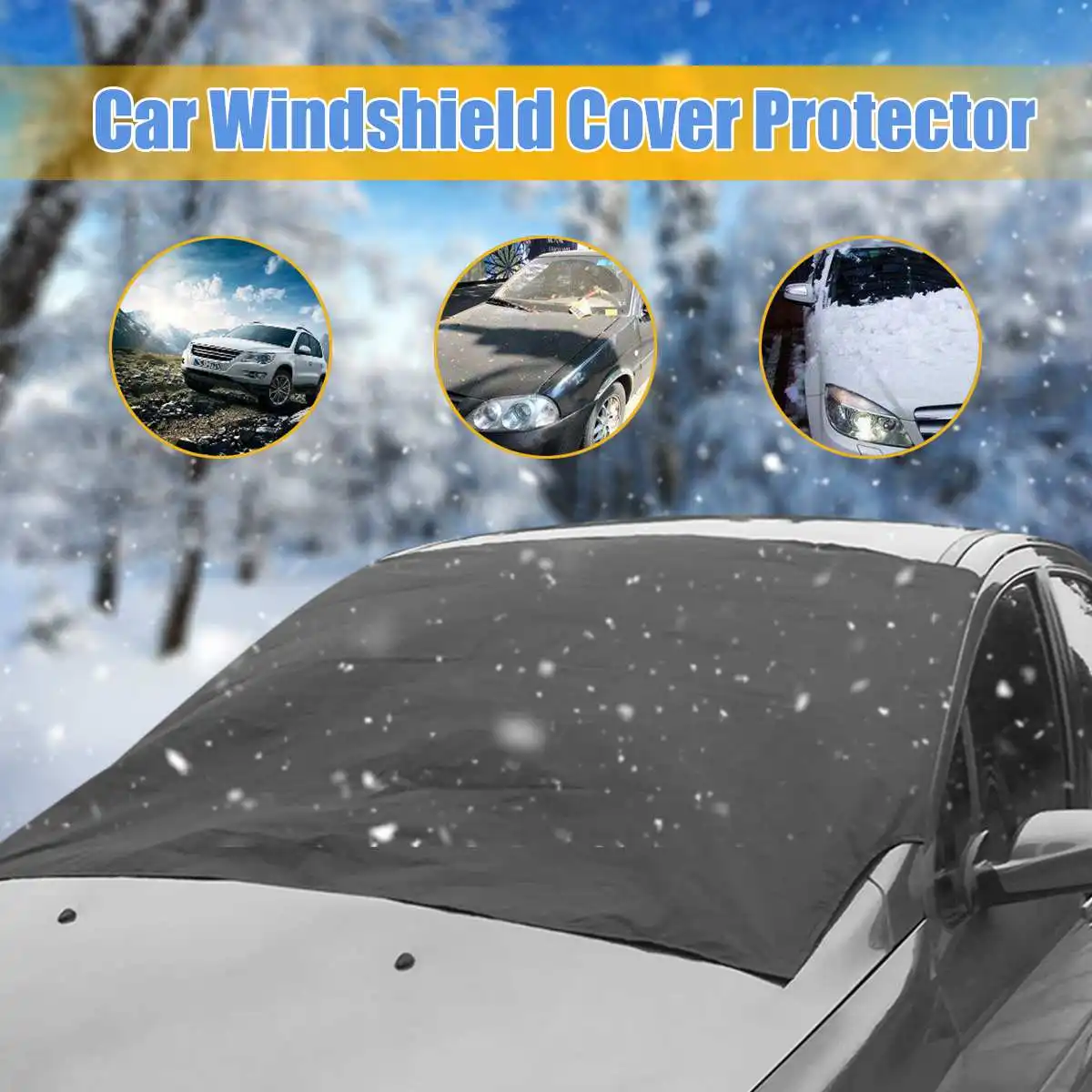 Car Anti-frost Cover Magnetic Sunshade Cover Windshield Snow Sun Shade Waterproof Protector Cover Front Windscreen Cover
Car Anti-frost Cover Magnetic Sunshade Cover Windshield Snow Sun Shade Waterproof Protector Cover Front Windscreen Cover