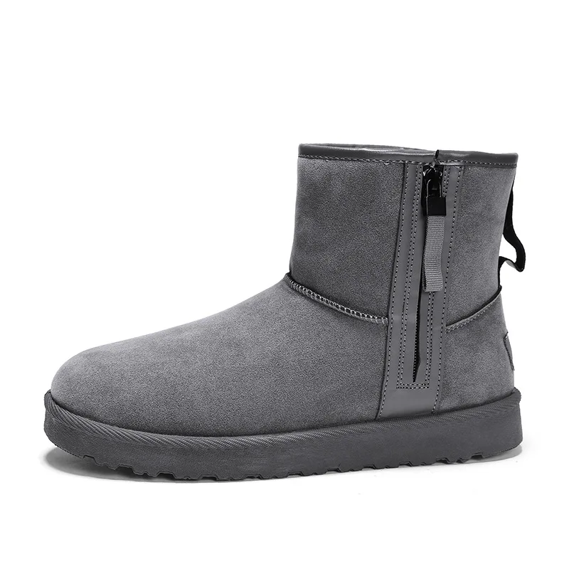 Men Snow Boots Winter Warm High Top Cotton Shoes With Fur Sneakers Fleeces Ankle Boots Flat Anti-Skid Casual Shoes Male
Men Snow Boots Winter Warm High Top Cotton Shoes With Fur Sneakers Fleeces Ankle Boots Flat Anti-Skid Casual Shoes Male