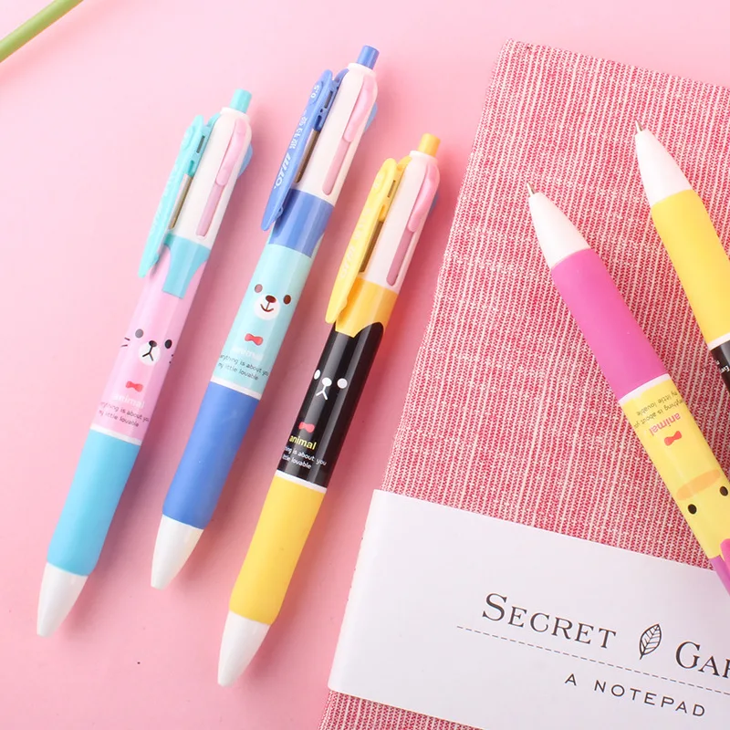 40 pcs/lot Cartoon Animal 4 Colors Ballpoint Pen Cute ball pens School Office writing Supplies Stationery Gift
40 pcs/lot Cartoon Animal 4 Colors Ballpoint Pen Cute ball pens School Office writing Supplies Stationery Gift