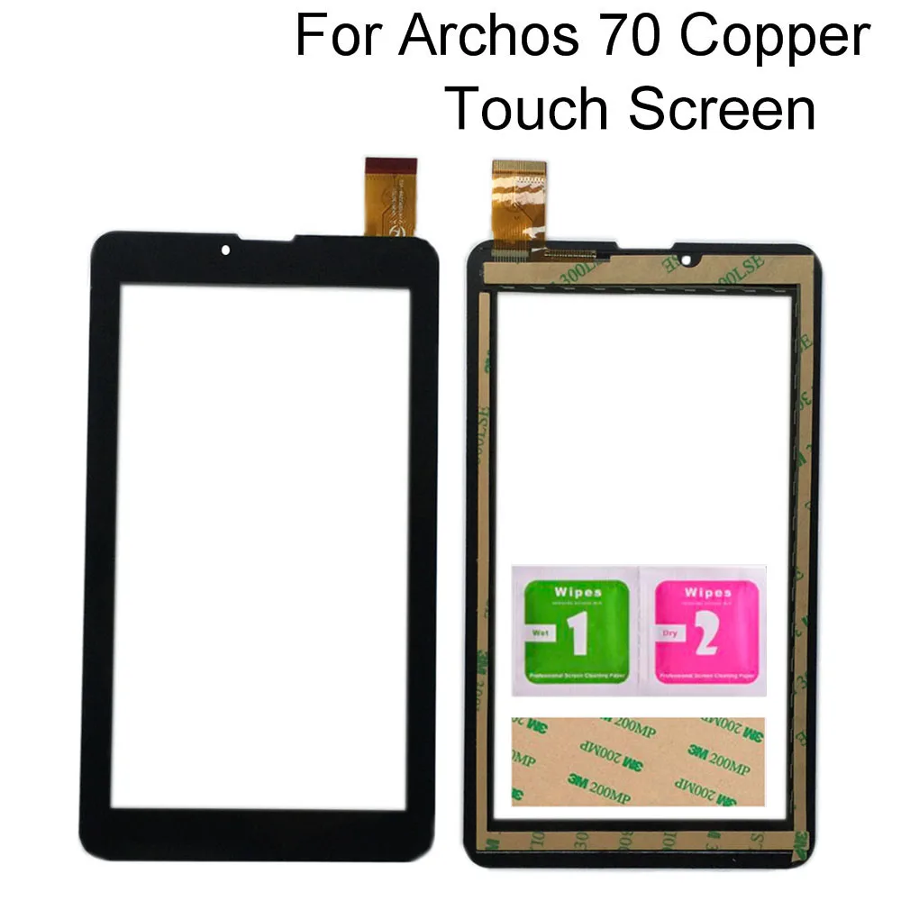 7-дюймовый мобильный сенсорный экран для планшета ARCHOS 70, медная панель, дигитайзер, переднее стекло, датчик 3M, клейкие салфетки
7-дюймовый мобильный сенсорный экран для планшета ARCHOS 70, медная панель, дигитайзер, переднее стекло, датчик 3M, клейкие салфетки