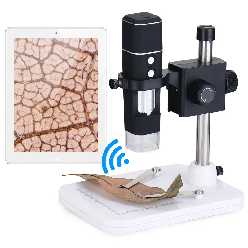 1000X WIFI Digital Microscope Wireless Mobile Phone Zoom Magnifier Endoscope HD Camera Stand for PCB Inspection iPhone
1000X WIFI Digital Microscope Wireless Mobile Phone Zoom Magnifier Endoscope HD Camera Stand for PCB Inspection iPhone