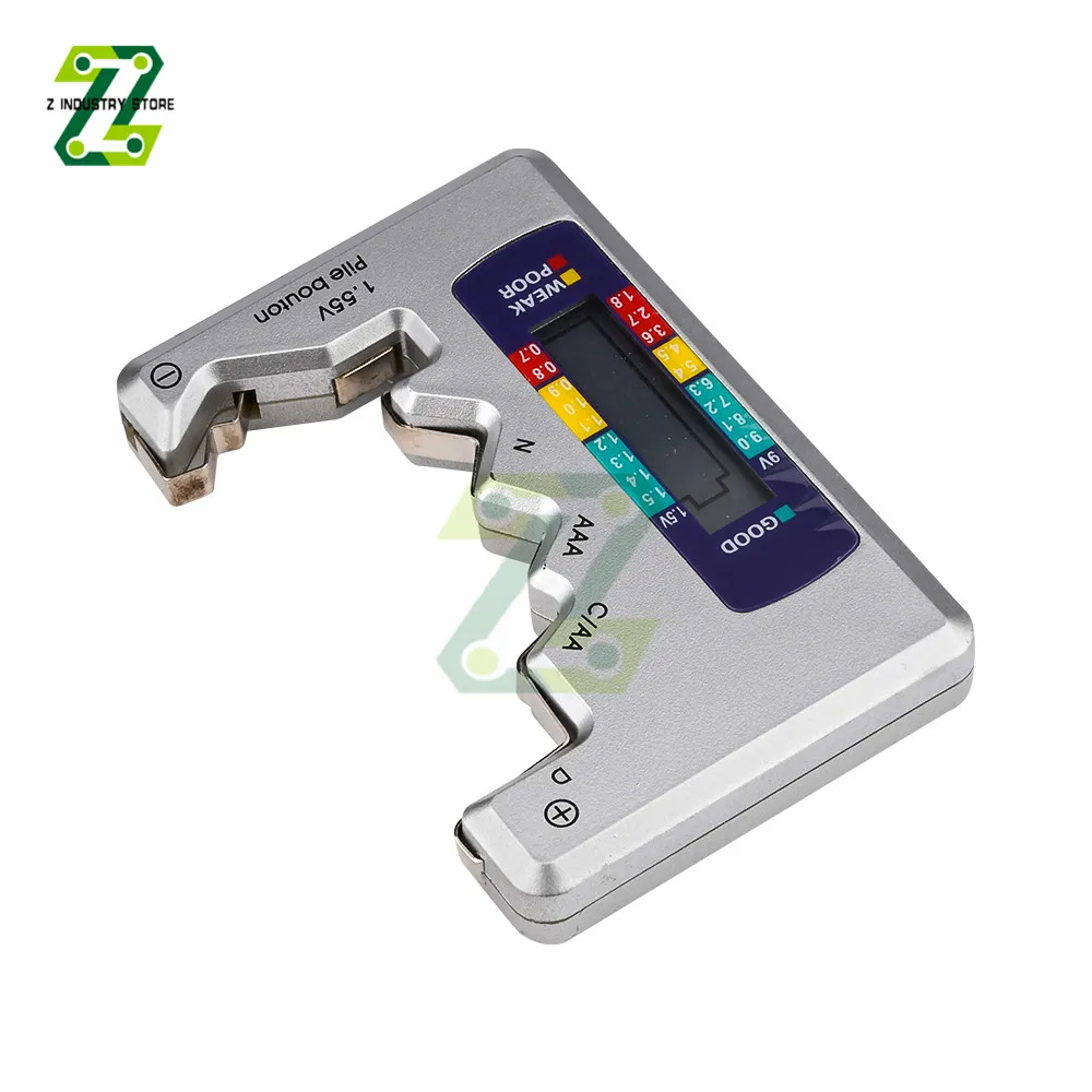 Battery Tester Battery Capacity Detector for AA AAA 9V 1.5V Button Cell Battery Capacity Check Detector Capacitance Diagnostic
Battery Tester Battery Capacity Detector for AA AAA 9V 1.5V Button Cell Battery Capacity Check Detector Capacitance Diagnostic