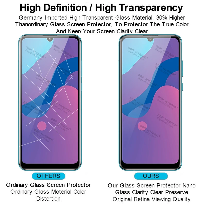 Защитная пленка 2 в 1 для Huawei Honor 9a 9c 9s стекло защиты объектива камеры и переднее
