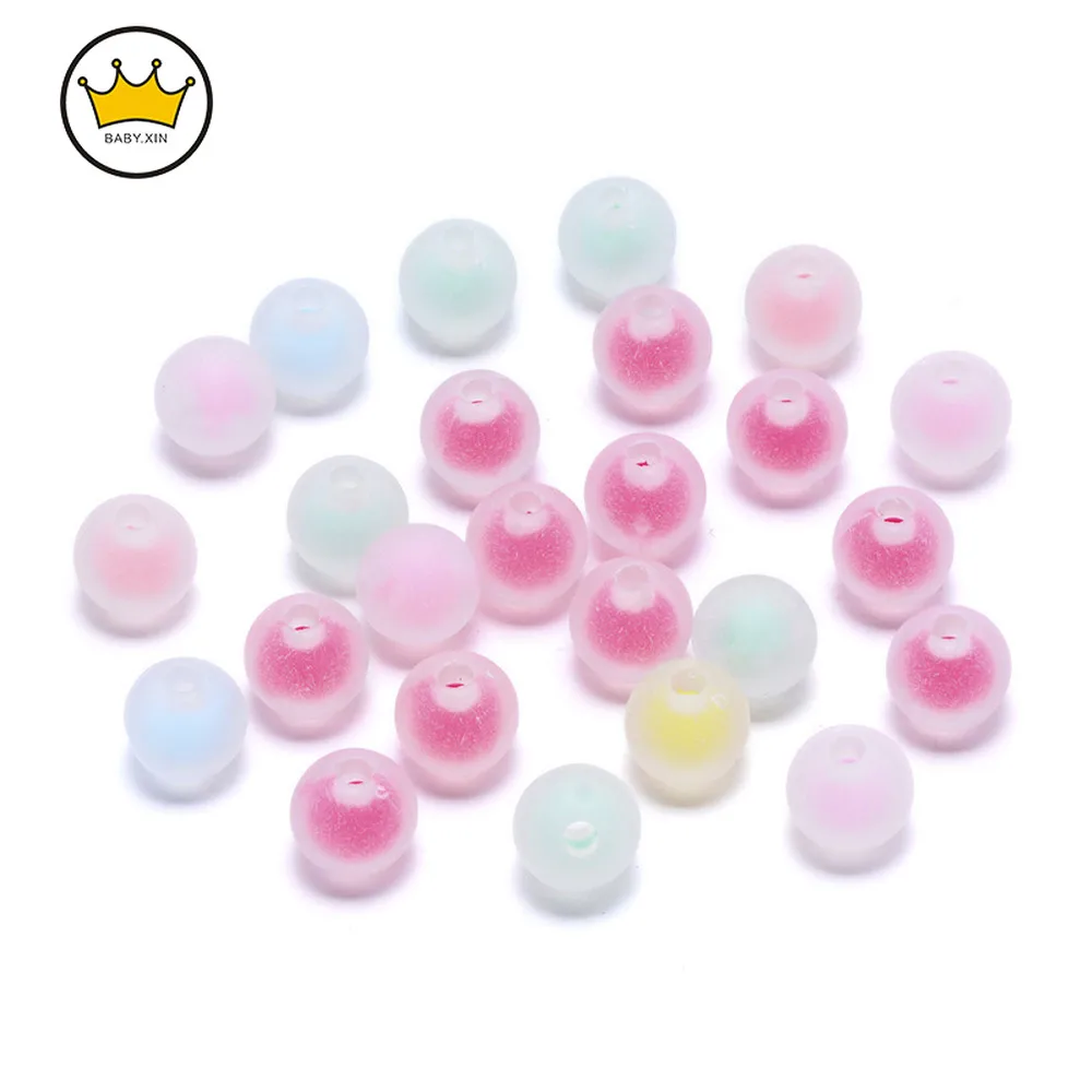 100pcs/LOt Transparent Frosted Acrylic Round Beads in Bead 8mm charms for jewelry making DIY Bracelet Necklace
100pcs/LOt Transparent Frosted Acrylic Round Beads in Bead 8mm charms for jewelry making DIY Bracelet Necklace